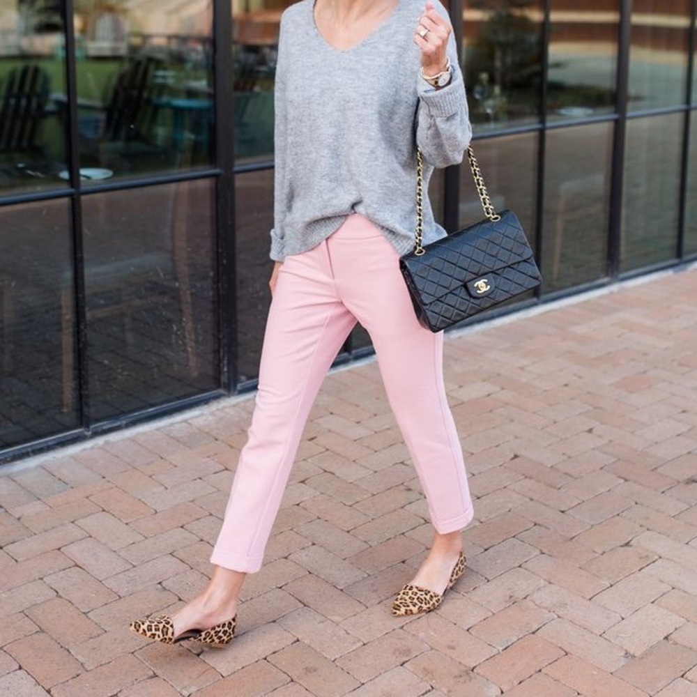 💐 LOFT Light Pink Skinny Jeans 00P